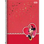 CADERNO CAPA DURA MINNIE 10 MATÉRIAS