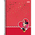 CADERNO CAPA DURA MINNIE 10 MATÉRIAS