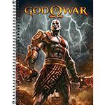 CADERNO CAPA DURA GOOD OF WAR 12 MATÉRIAS