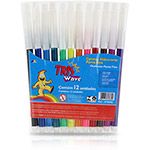 CANETAS HIDRO CORES 12 CORES
